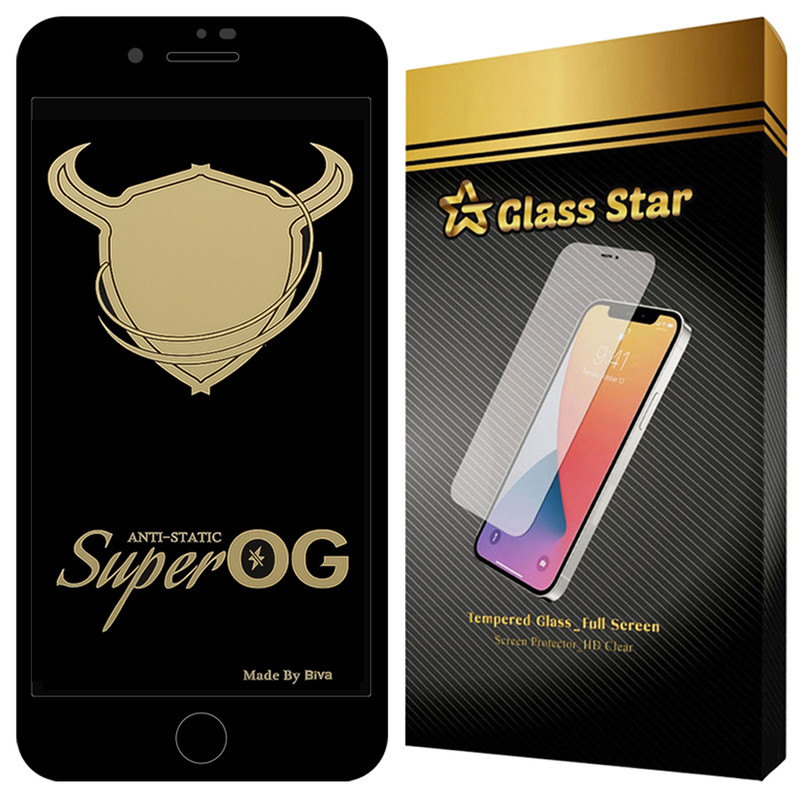 محافظ صفحه نمایش گلس استار مدل SOGOG مناسب برای گوشی موبایل اپل iPhone 7 Plus / iPhone 8 Plus Black