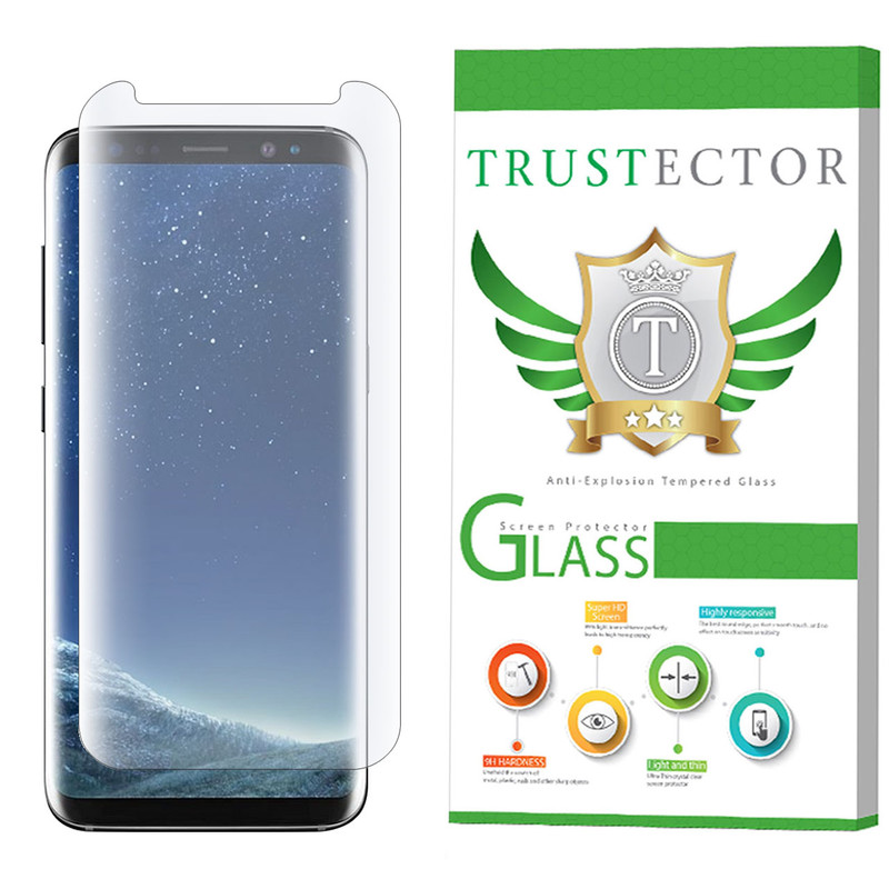 محافظ صفحه نمایش یووی لایت تراستکتور مدل UVT مناسب برای گوشی موبایل سامسونگ Galaxy S8