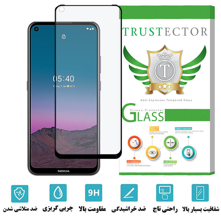 محافظ صفحه نمایش سرامیکی مات تراستکتور مدل MCERAMT مناسب برای گوشی موبایل نوکیا 5.4