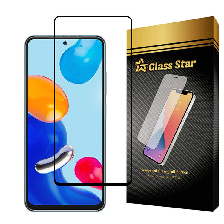 محافظ صفحه نمایش گلس استار مدل FULPLUSS مناسب برای گوشی موبایل شیائومی Redmi Note 11