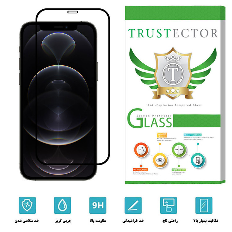 محافظ صفحه نمایش تراستکتور مدل FUL-T مناسب برای گوشی موبایل اپل iPhone 12