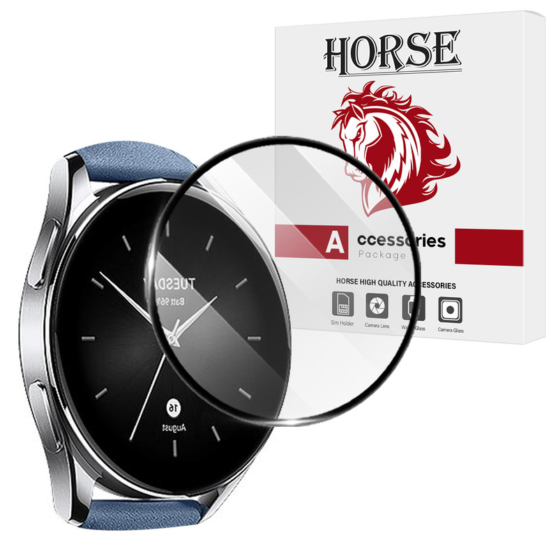 محافظ صفحه نمایش هورس مدل HWPM مناسب برای ساعت هوشمند شیائومی Watch S2 46mm