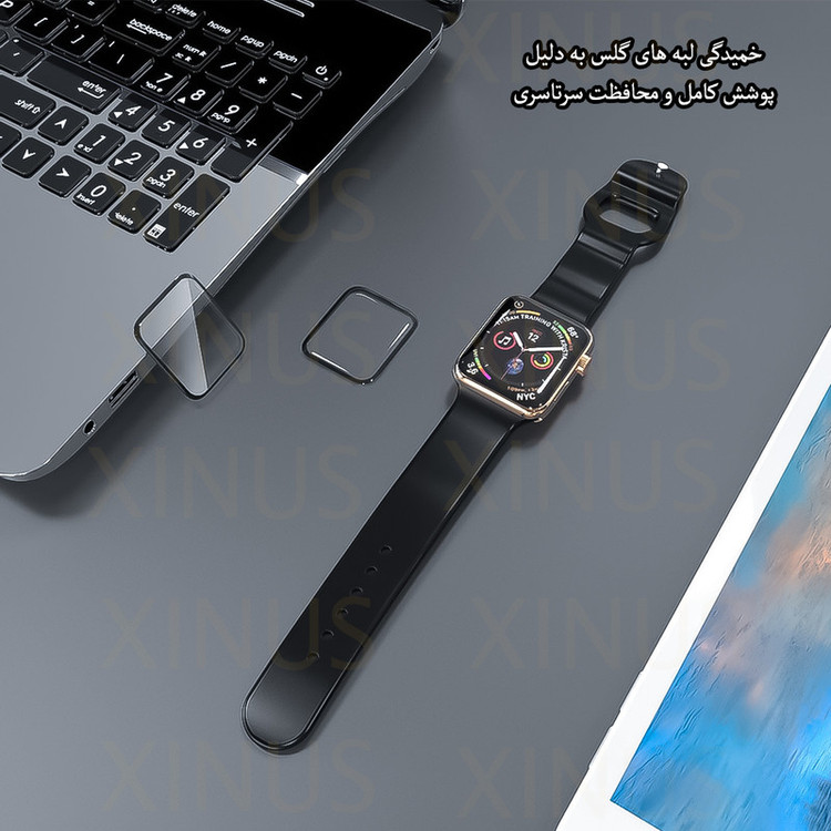 محافظ صفحه نمایش ژینوس مدل XWPM مناسب برای ساعت هوشمند گلوریمی M1 Pro