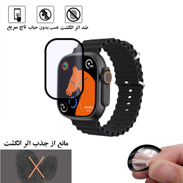 محافظ صفحه نمایش لایونکس مدل PMMAWL مناسب برای ساعت هوشمند Z66 Ultra BIG 49mm