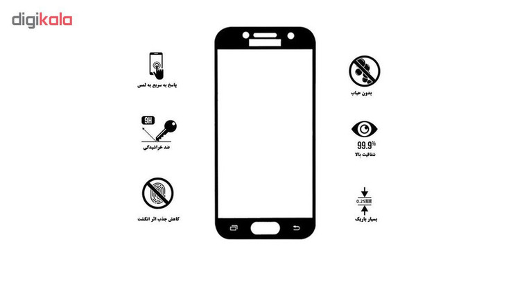 محافظ صفحه نمایش تراستکتور مدل GSS مناسب برای گوشی موبایل سامسونگ Galaxy A5 2017