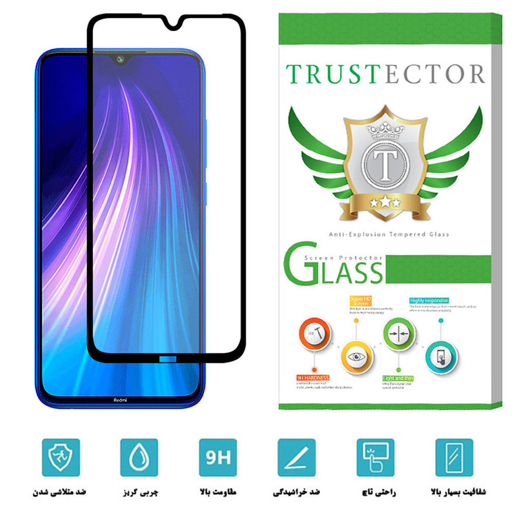 محافظ صفحه نمایش سرامیکی تراستکتور مدل CMA-T مناسب برای گوشی موبایل شیائومی Redmi Note 8