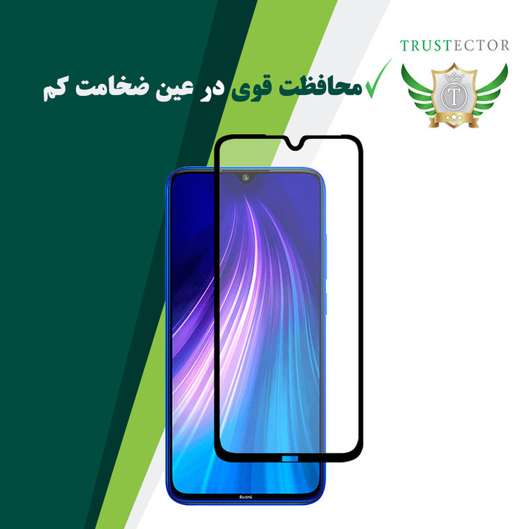 محافظ صفحه نمایش سرامیکی تراستکتور مدل CMA-T مناسب برای گوشی موبایل شیائومی Redmi Note 8