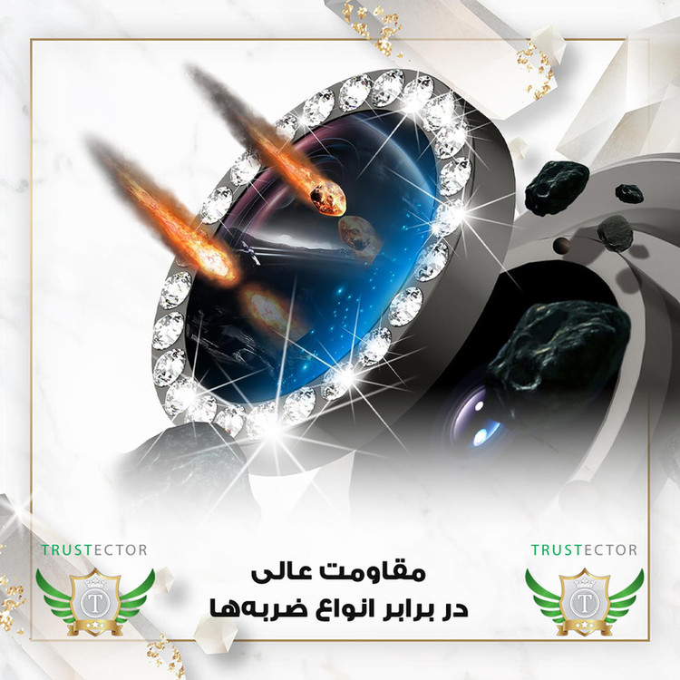 محافظ لنز دوربین تراستکتور مدل NEGLET مناسب برای گوشی موبایل شیائومی Redmi Note 13 4G