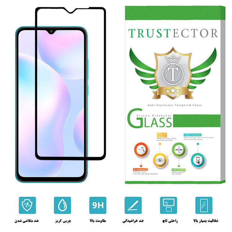 محافظ صفحه نمایش تراستکتور مدل FUL-T مناسب برای گوشی موبایل شیائومی Redmi 9i