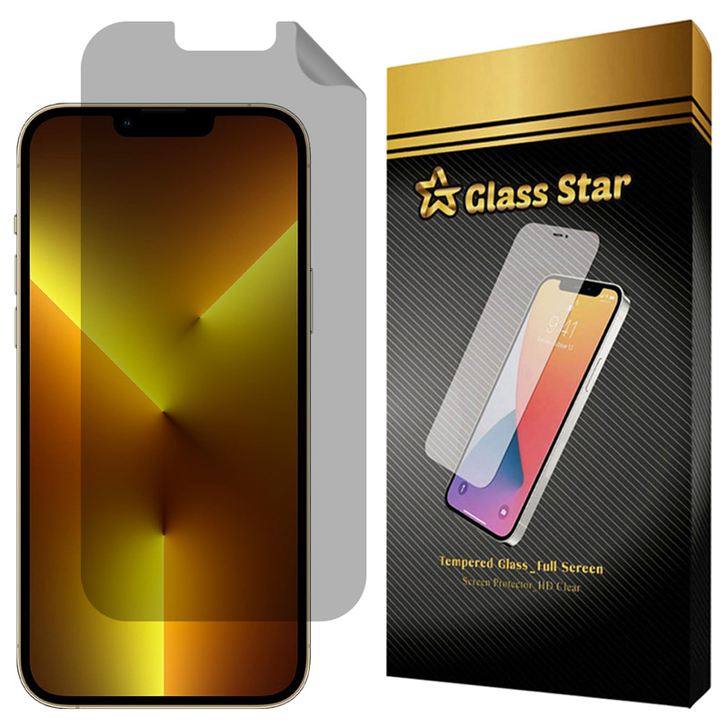 محافظ صفحه نمایش گلس استار مدل NOPRG مناسب برای گوشی موبایل اپل iPhone 13 Pro Max