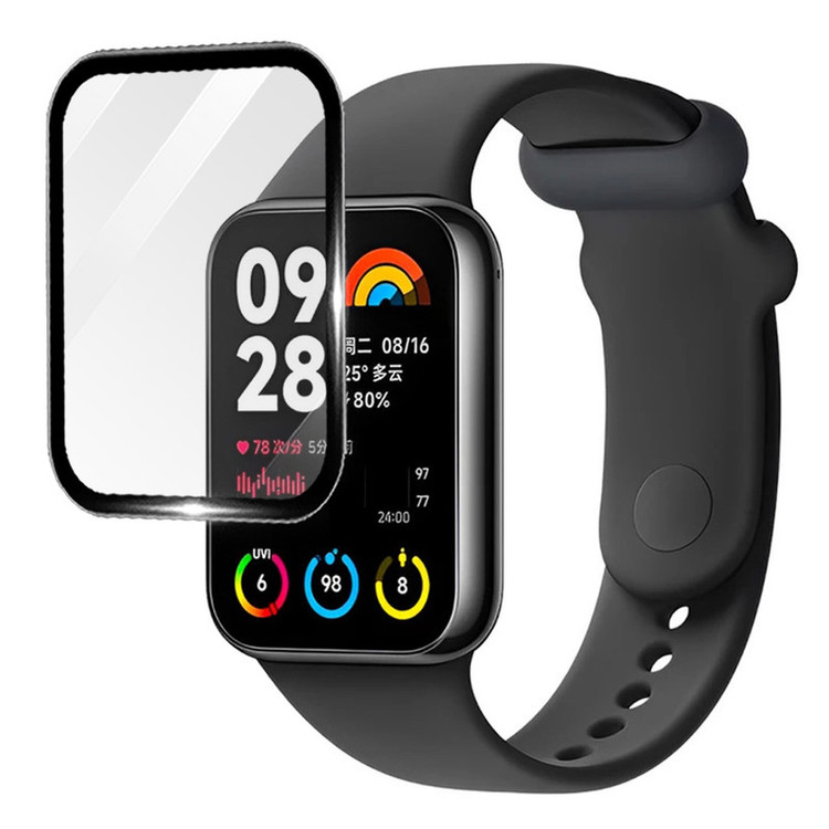 محافظ صفحه نمایش شهر گلس مدل PMBI مناسب برای ساعت هوشمند شیائومی Mi band 8 Pro