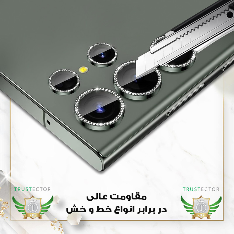 محافظ لنز دوربین تراستکتور مدل NEGLET مناسب برای گوشی موبایل شیائومی Redmi Note 13 Pro Plus 5G