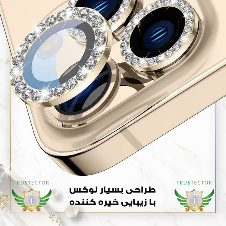 محافظ لنز دوربین تراستکتور مدل NEGLET مناسب برای گوشی موبایل شیائومی Redmi Note 13 Pro Plus 5G