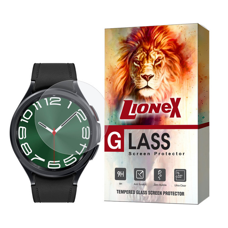 محافظ صفحه نمایش لایونکس مدل WATCHSAFE مناسب برای ساعت هوشمند سامسونگ Galaxy Watch 6 Classic 47 mm