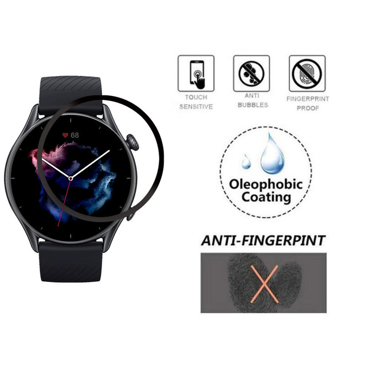 محافظ صفحه نمایش گلس استار مدل PMGA-Glass مناسب برای ساعت هوشمند آمازفیت Amazfit GTR 3