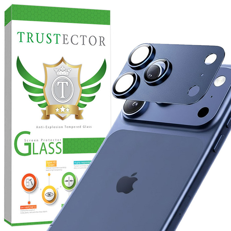 محافظ لنز دوربین فلزی تراستکتور مدل 3D1MT مناسب برای گوشی موبایل اپل iPhone 17 Pro Max