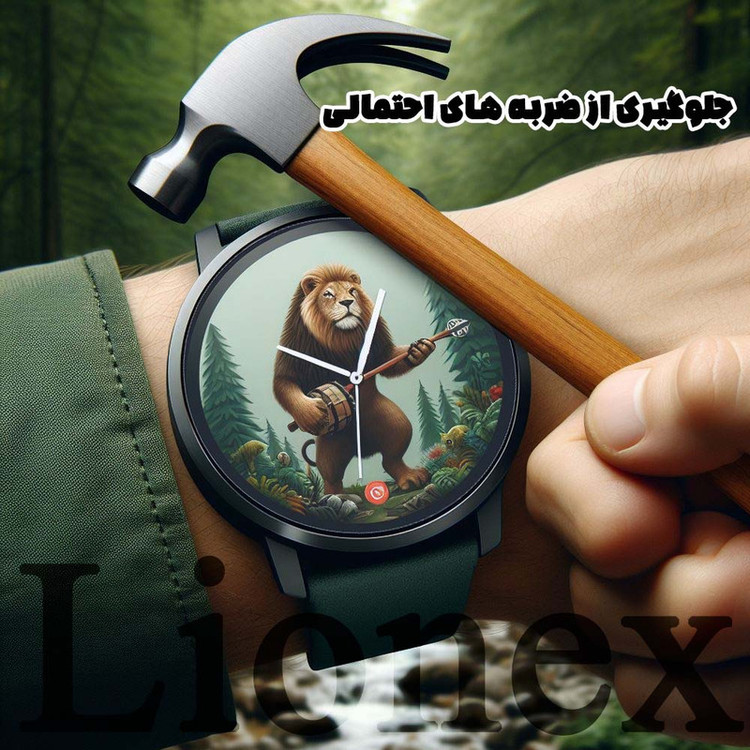 محافظ صفحه نمایش لایونکس مدل SMPWATCHL مناسب برای ساعت هوشمند سامسونگ Galaxy Watch 6 classic 43 mm