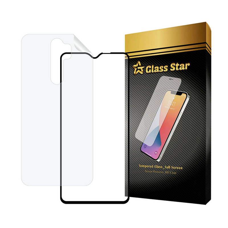 محافظ صفحه نمایش سرامیکی مات گلس استار مدل MCERAMNANOS مناسب برای گوشی موبایل شیائومی Redmi Note 8 Pro به همراه محافظ پشت گوشی