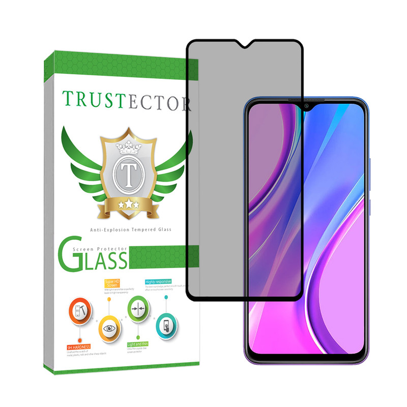 محافظ صفحه نمایش تراستکتور مدل PRIVFULLT مناسب برای گوشی موبایل شیائومی Redmi 9 / Redmi 9A / Redmi 9C / Redmi 9 Activ / Redmi 10A / Redmi 9AT / Redmi 9A Sport / Redmi 9 India / Redmi 9i