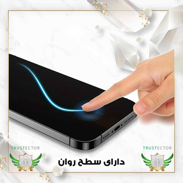 محافظ صفحه نمایش حریم شخصی تراستکتور مدل FTLPRVCTRN مناسب برای گوشی موبایل موتورولا Moto E32s