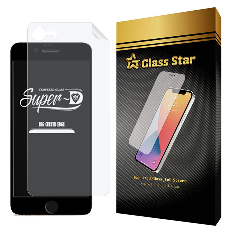 محافظ صفحه نمایش گلس استار مدل 2SN مناسب برای گوشی موبایل اپل iPhone 6 Plus به همراه محافظ پشت گوشی