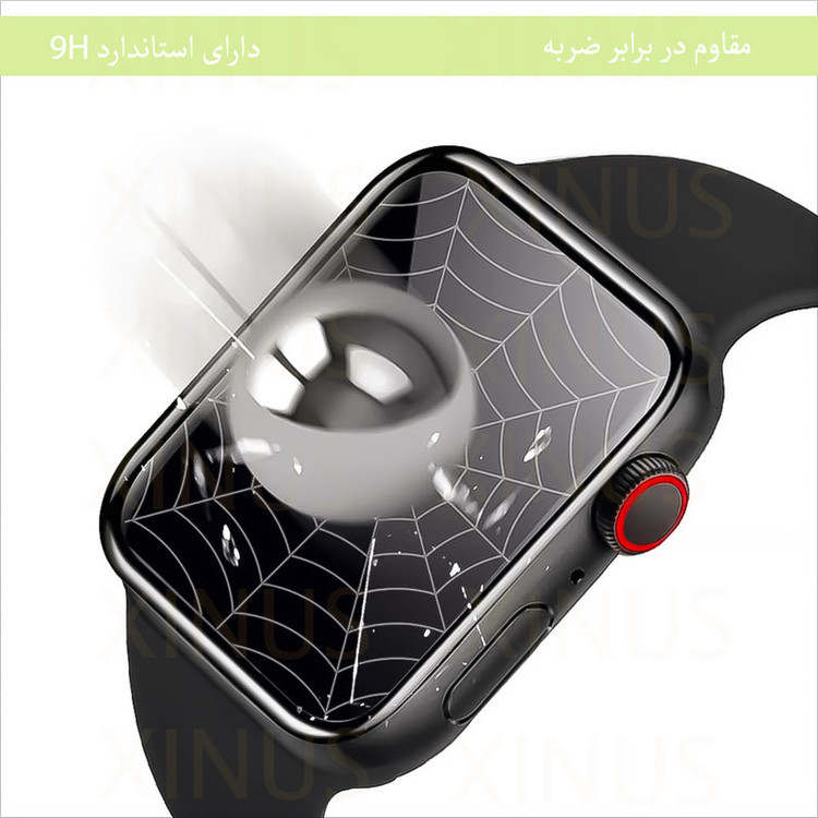 محافظ صفحه نمایش ژینوس مدل XWPM مناسب برای ساعت هوشمند امیزفیت Pop 2