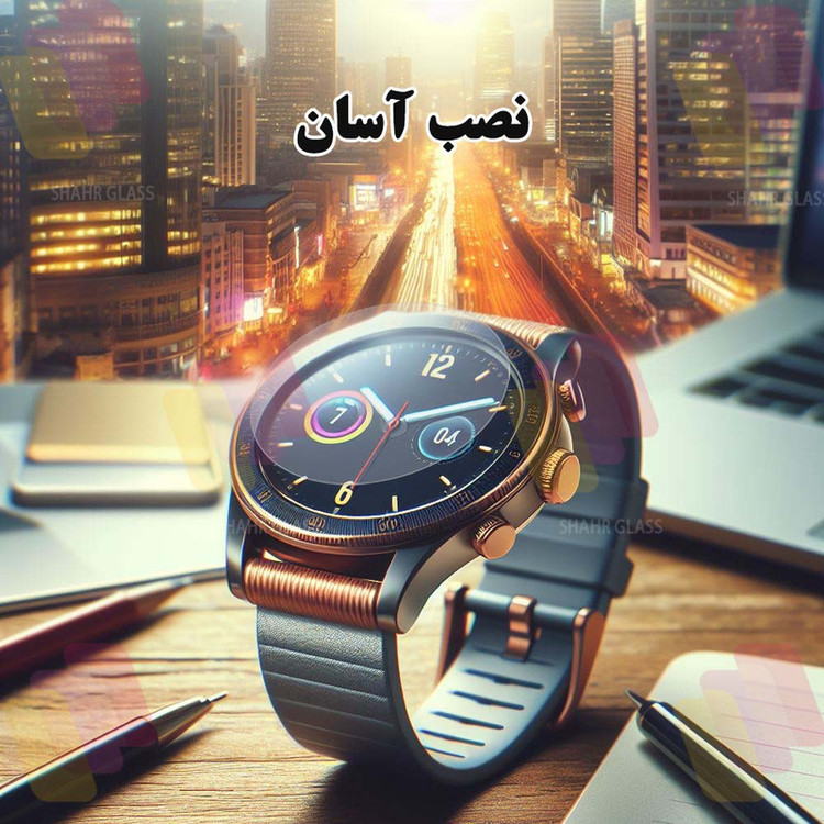 محافظ صفحه نمایش شهر گلس مدل SIMWATCHSH مناسب برای ساعت هوشمند هوآوی Watch 3 46 mm / Watch 3 Active Edition 46 mm