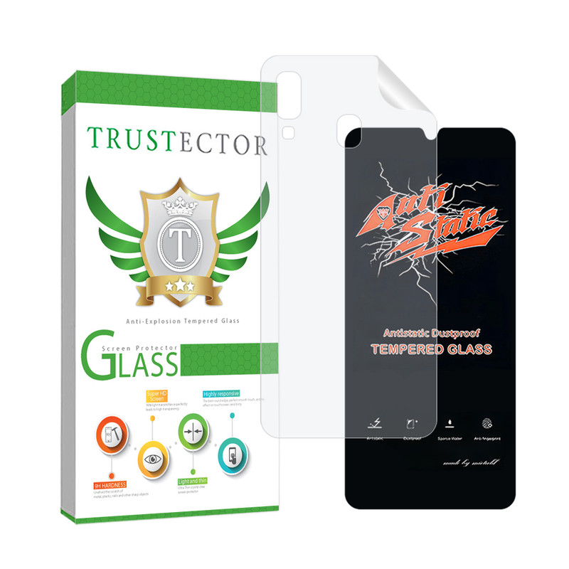 محافظ صفحه نمایش تراستکتور مدل ANTNABKTR مناسب برای گوشی موبایل سامسونگ  Galaxy A20 / A30 به همراه محافظ پشت گوشی