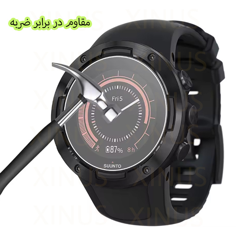 محافظ صفحه نمایش ژینوس مدل SMWX مناسب برای ساعت هوشمند آمیزفیت T-Rex Ultra