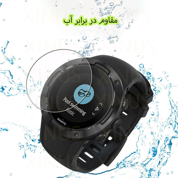 محافظ صفحه نمایش ژینوس مدل SMWX مناسب برای ساعت هوشمند آمیزفیت T-Rex Ultra