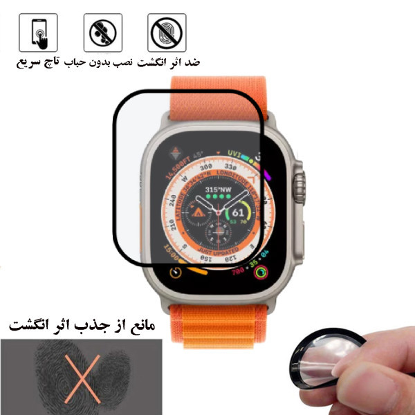 محافظ صفحه نمایش نانو گلس استار مدل PMMAWATCH مناسب برای ساعت هوشمند T800 Ultra