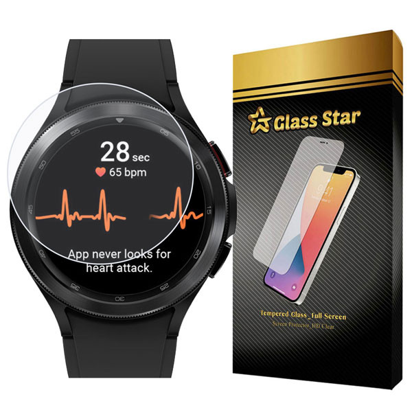محافظ صفحه نمایش سیمپل گلس استار مدل SIMWATCHS مناسب برای ساعت هوشمند سامسونگ Galaxy Watch 4 46mm