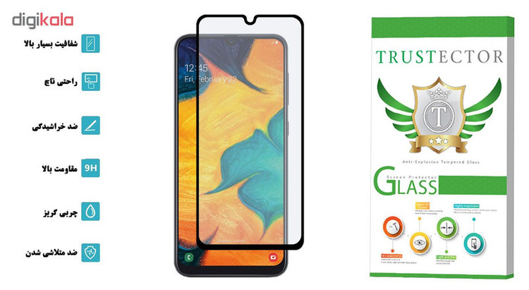 محافظ صفحه نمایش مات تراستکتور مدل CMT مناسب برای گوشی موبایل سامسونگ Galaxy A30