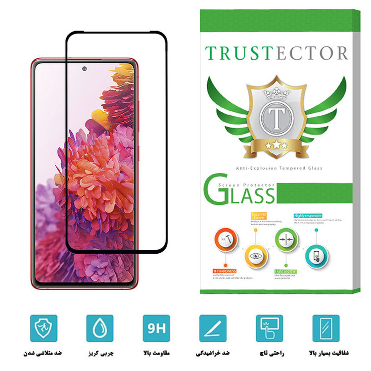 محافظ صفحه نمایش سرامیکی تراستکتور مدل CRT مناسب برای گوشی موبایل سامسونگ Galaxy S20 FE