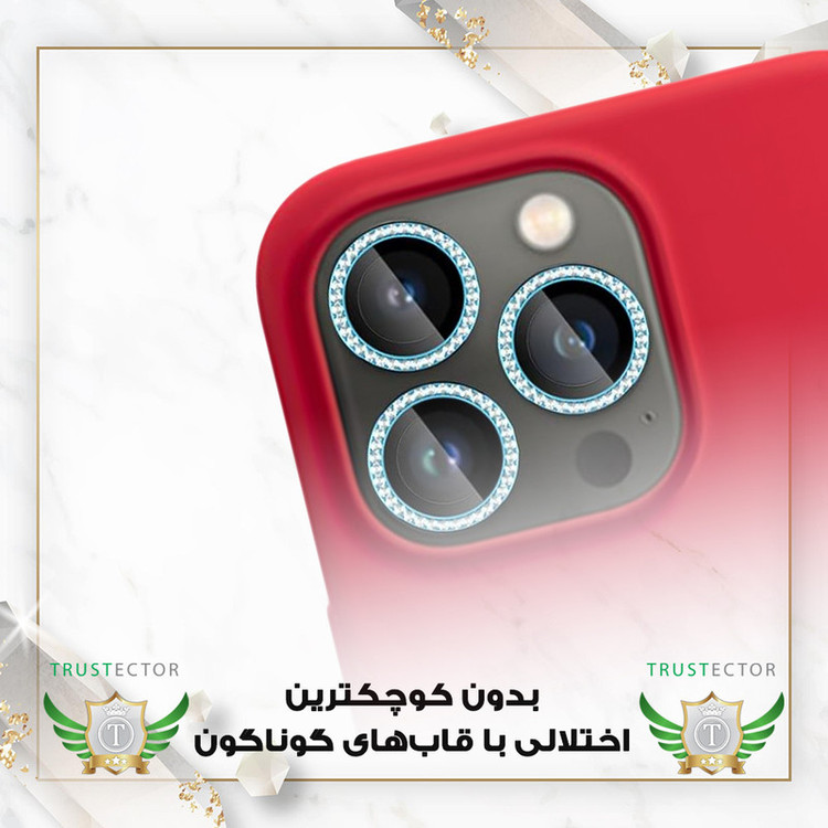 محافظ لنز دوربین تراستکتور مدل NRIT20 مناسب برای گوشی موبایل سامسونگ Galaxy A54 5G