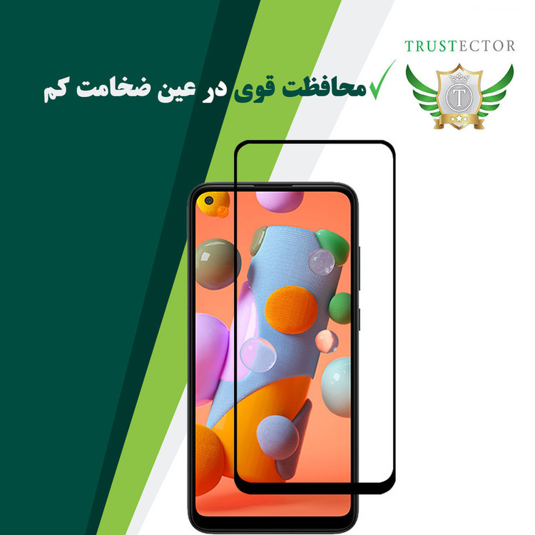 محافظ صفحه نمایش سرامیکی تراستکتور مدل CMC-T مناسب برای گوشی موبایل سامسونگ Galaxy A11