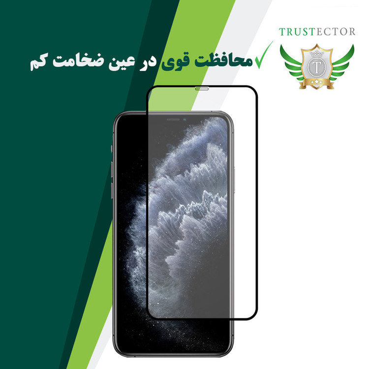 محافظ صفحه نمایش سرامیکی تراستکتور مدل CMA-T مناسب برای گوشی موبایل اپل iPhone 11