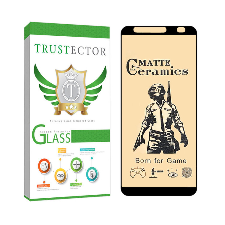 محافظ صفحه نمایش تراستکتور مدل CERAMICT مناسب برای گوشی موبایل سامسونگ Galaxy A8 Plus / A6 Plus / J8 / J4 Plus / J4 Core / J8