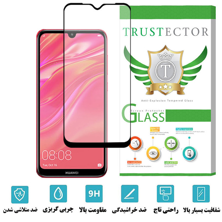 محافظ صفحه نمایش سرامیکی مات تراستکتور مدل MCERAMT مناسب برای گوشی موبایل هوآوی Y7 Pro 2019
