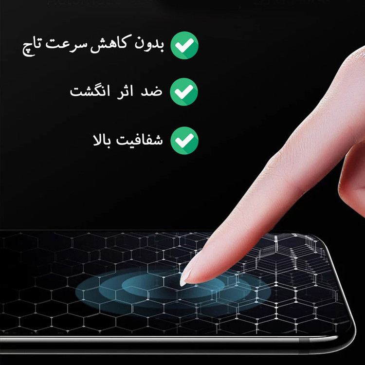 محافظ صفحه نمایش سرامیکی تراستکتور مدل CRP مناسب برای گوشی موبایل شیائومی Redmi Note 10S