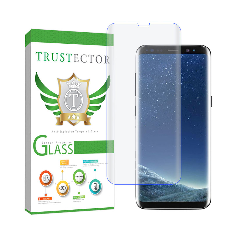 محافظ صفحه نمایش یووی تراستکتور مدل UVLIGHT مناسب برای گوشی موبایل سامسونگ Galaxy S8 / Galaxy S9