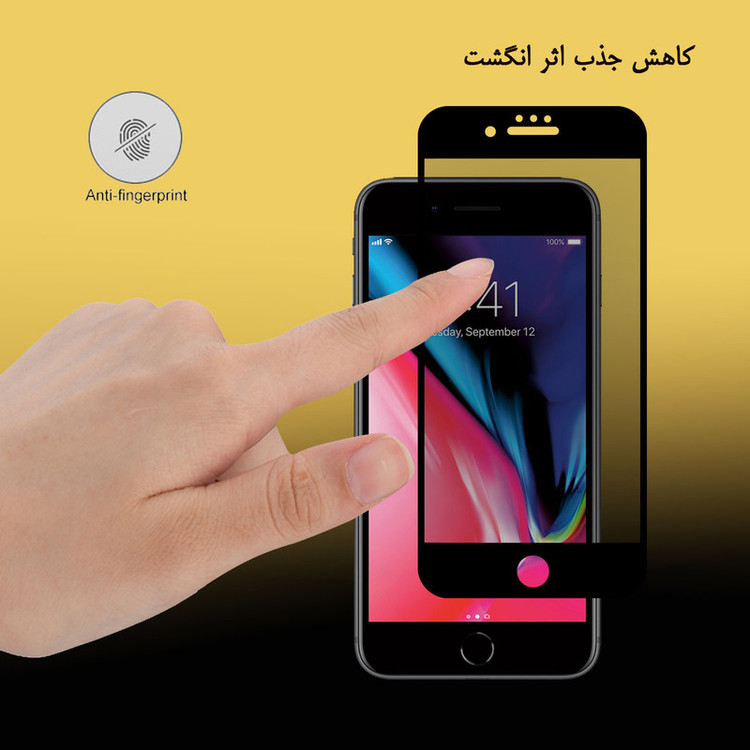 محافظ صفحه نمایش سرامیکی تراستکتور مدل CRP مناسب برای گوشی موبایل اپل iPhone SE 2020