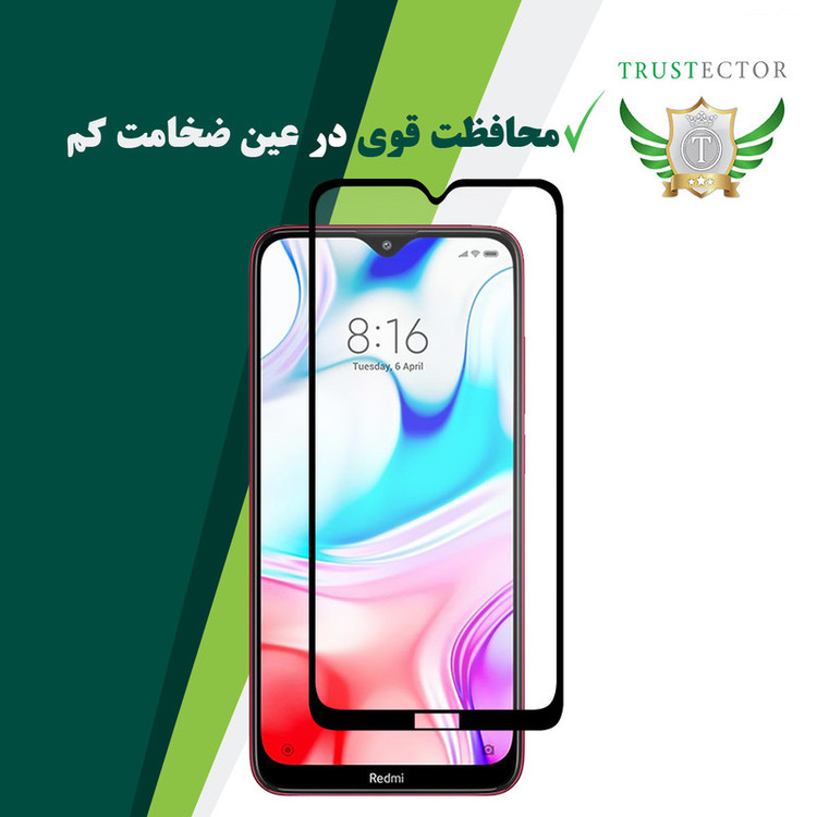 محافظ صفحه نمایش سرامیکی تراستکتور مدل CMA-T مناسب برای گوشی موبایل شیائومی Redmi 8A Pro