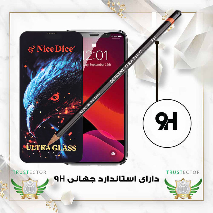 محافظ صفحه نمایش تراستکتور مدل NDUT مناسب برای گوشی موبایل بلک ویو A52 Pro