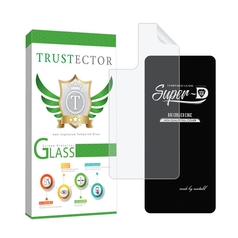 محافظ صفحه نمایش تراستکتور مدل SUPNABKTR مناسب برای گوشی موبایل سامسونگ Galaxy A73 5G به همراه محافظ پشت گوشی