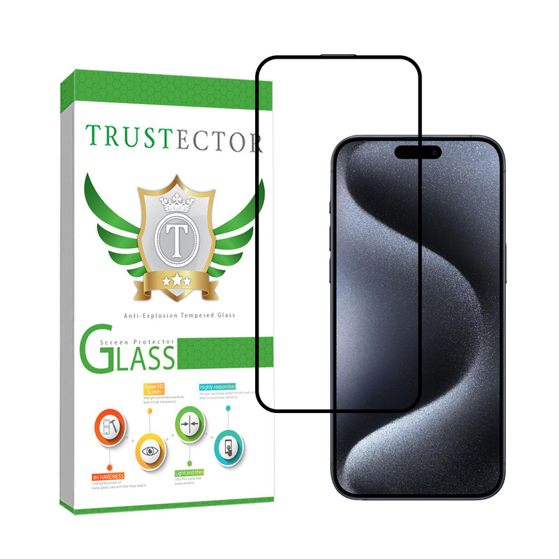 محافظ صفحه نمایش تراستکتور مدل STATICT مناسب برای گوشی موبایل اپل iPhone 15 Pro Max