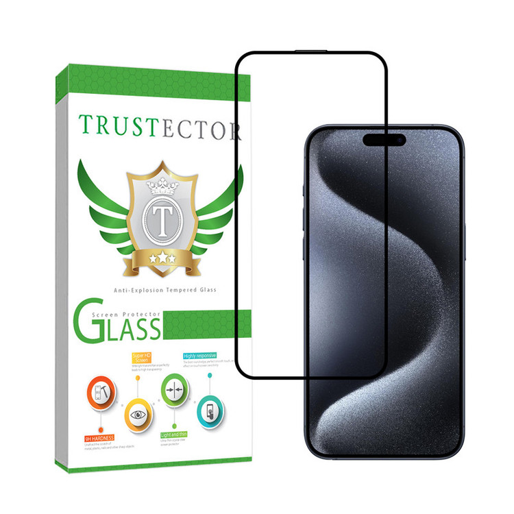 محافظ صفحه نمایش تراستکتور مدل STATICT مناسب برای گوشی موبایل اپل iPhone 15 Pro Max