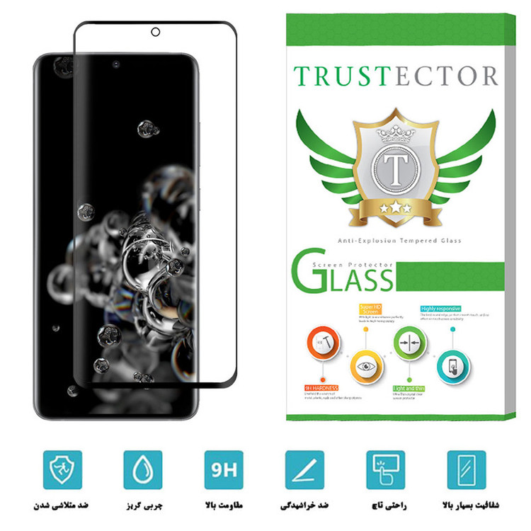 محافظ صفحه نمایش سرامیکی تراستکتور مدل CRA مناسب برای گوشی موبایل سامسونگ Galaxy S20