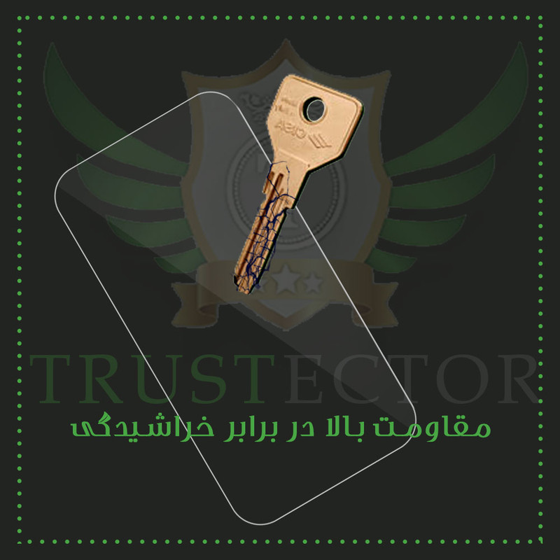 محافظ صفحه نمایش تراستکتور مدل TS2TA-Glass مناسب برای تبلت سامسونگ Galaxy Tab A7 10.4 2020 / T500 / T505