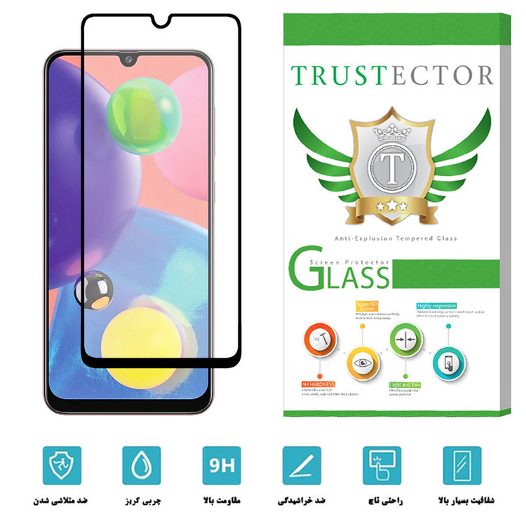 محافظ صفحه نمایش سرامیکی تراستکتور مدل CMT مناسب برای گوشی موبایل سامسونگ Galaxy A70s